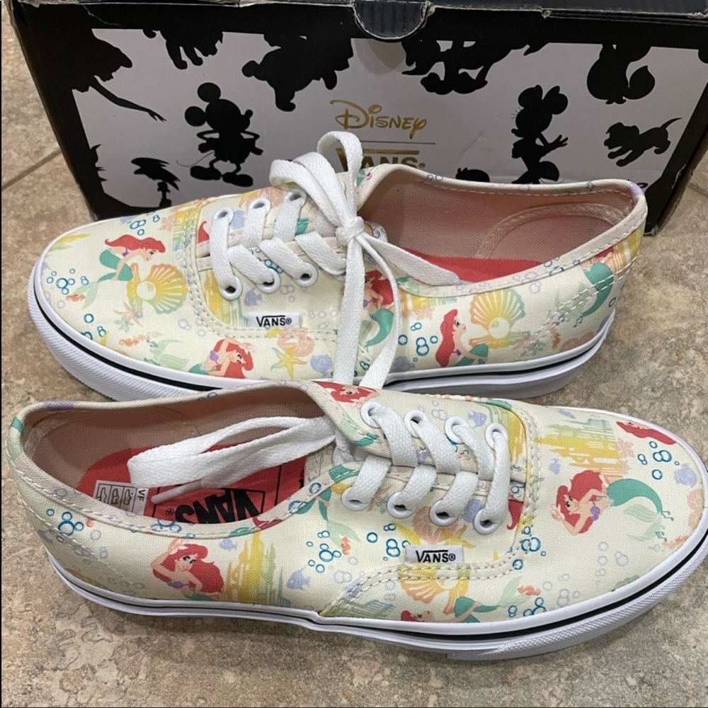 NEW Disney Little Mermaid Ariel VANS